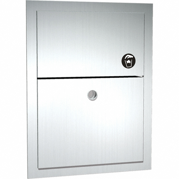 Bobrick Stainless Steel Feminine Hygiene Product Receptacle - BOB270
