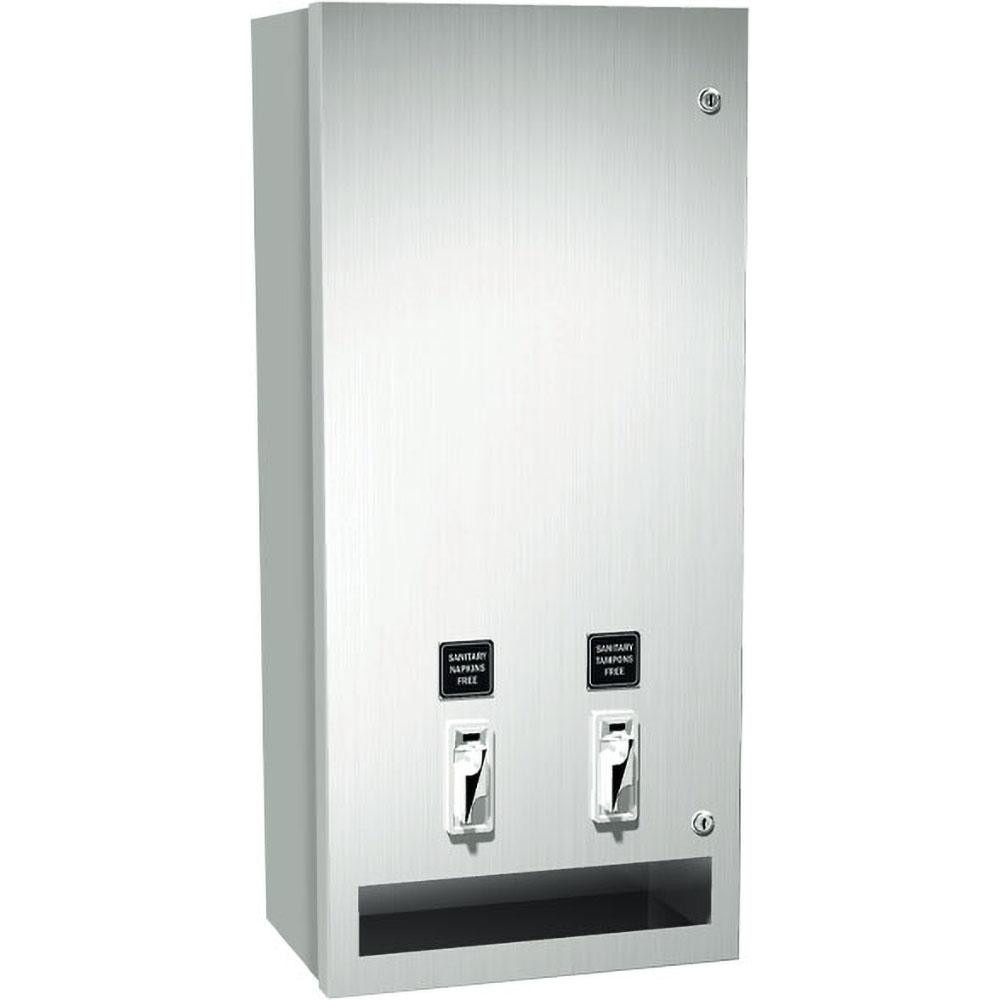 Bobrick Stainless Steel Feminine Hygiene Product Receptacle - BOB270