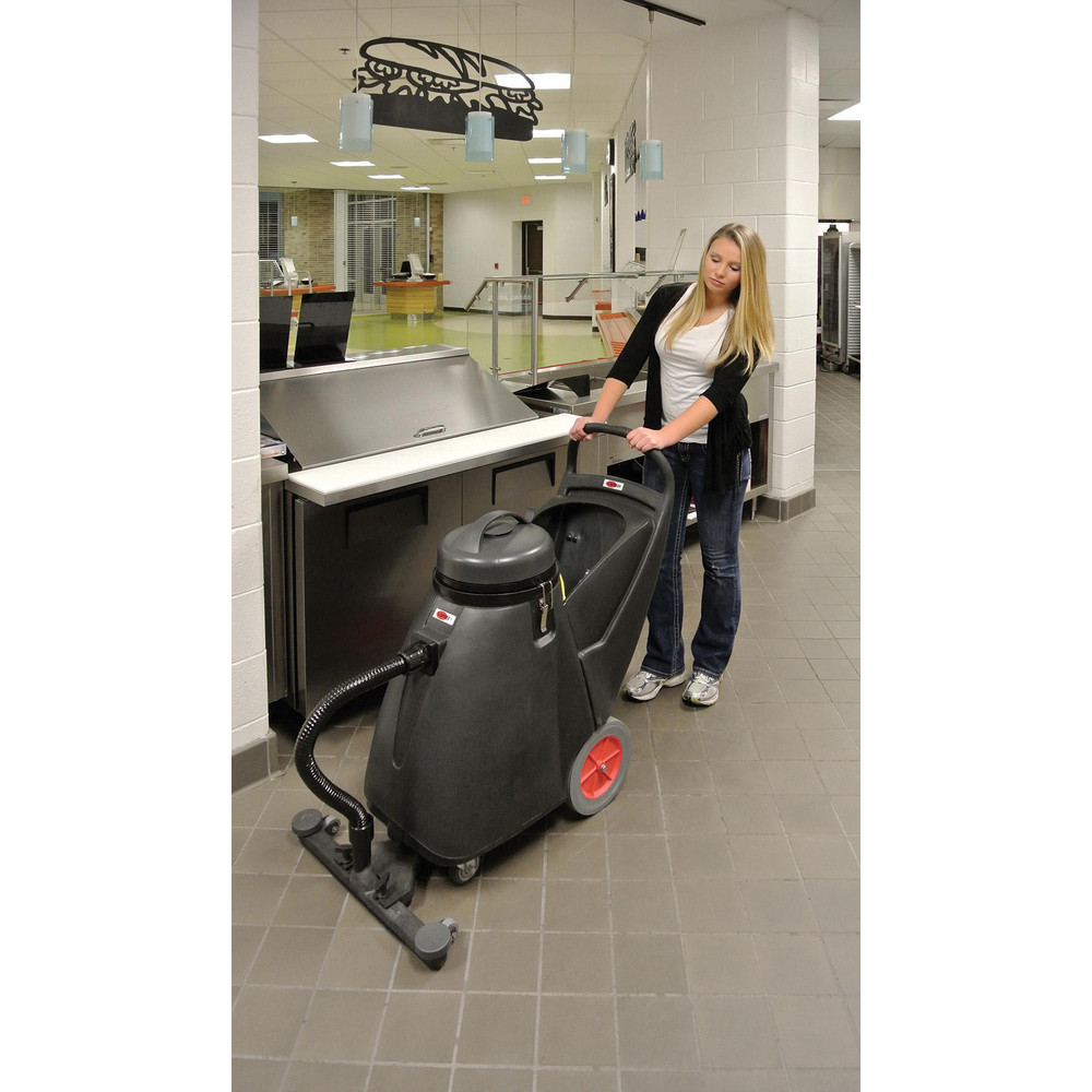 Nilfisk Wet/Dry Vacuum: Electric, 18 gal, 1.17 hp, 8.00 Amp - SN18WD