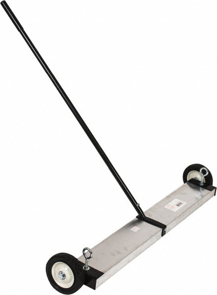 Vestil 38" Long Magnetic Sweeper with Wheels - MPSR-36-B