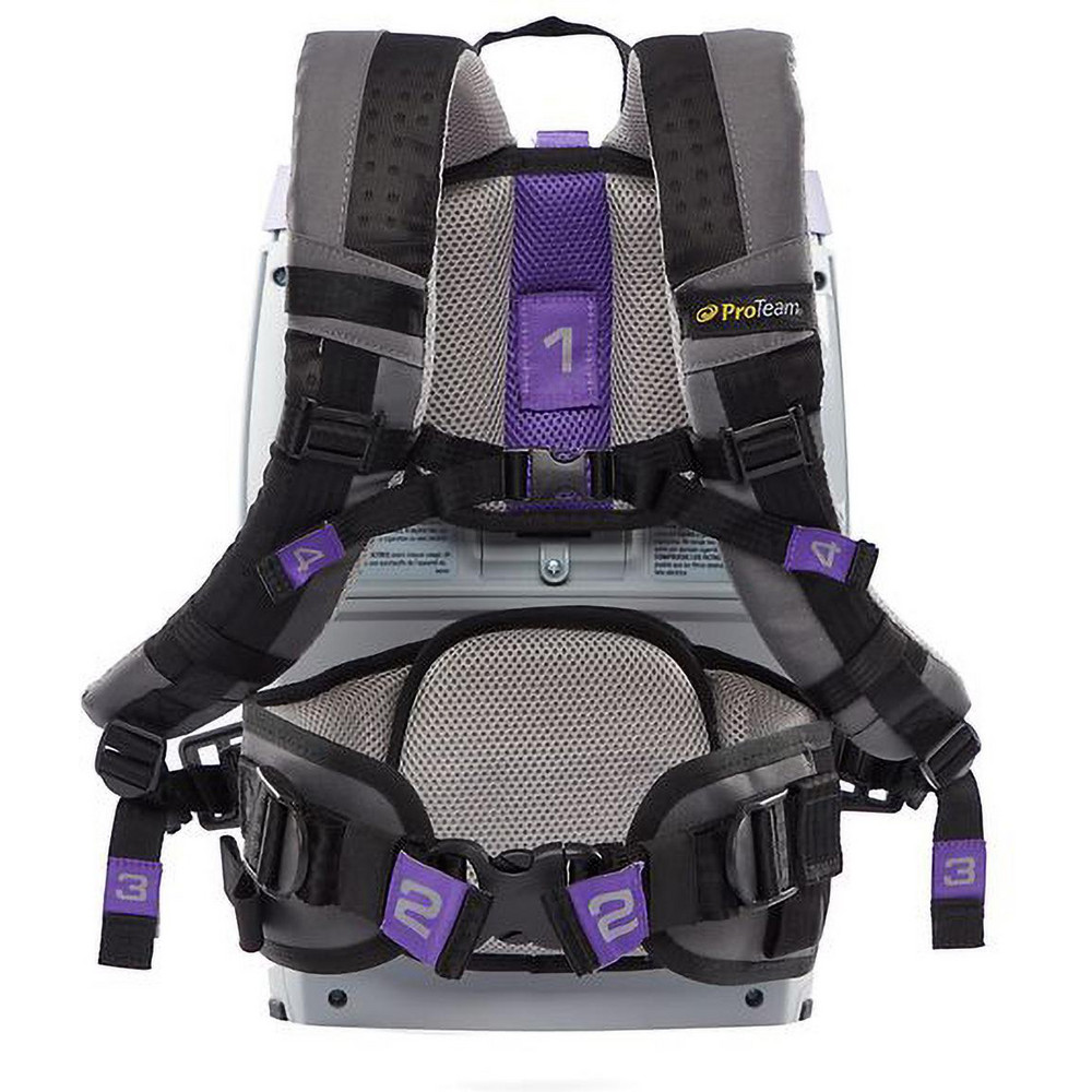 ProTeam Portable & Backpack Vacuum Cleaners: Battery, HEPA, Disposable Bag - 107778