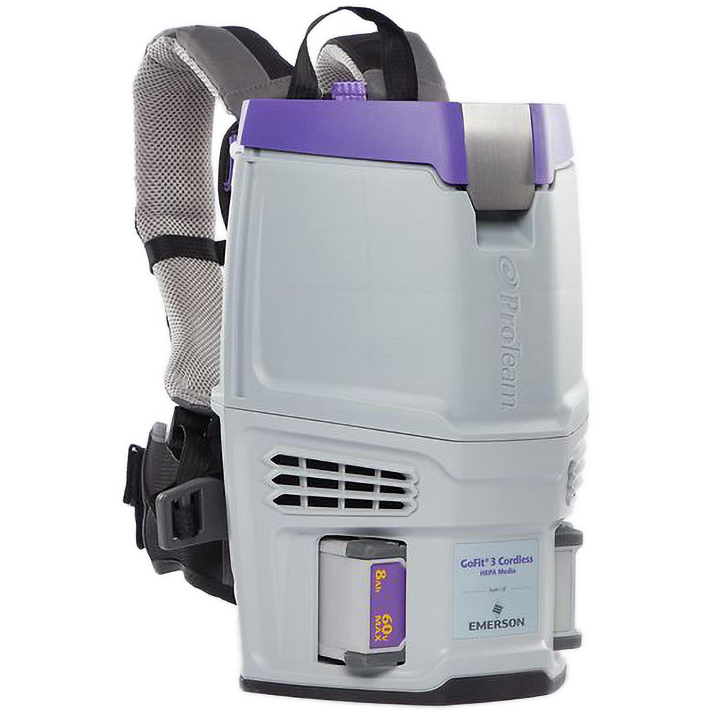 ProTeam Portable & Backpack Vacuum Cleaners: Battery, HEPA, Disposable Bag - 107778