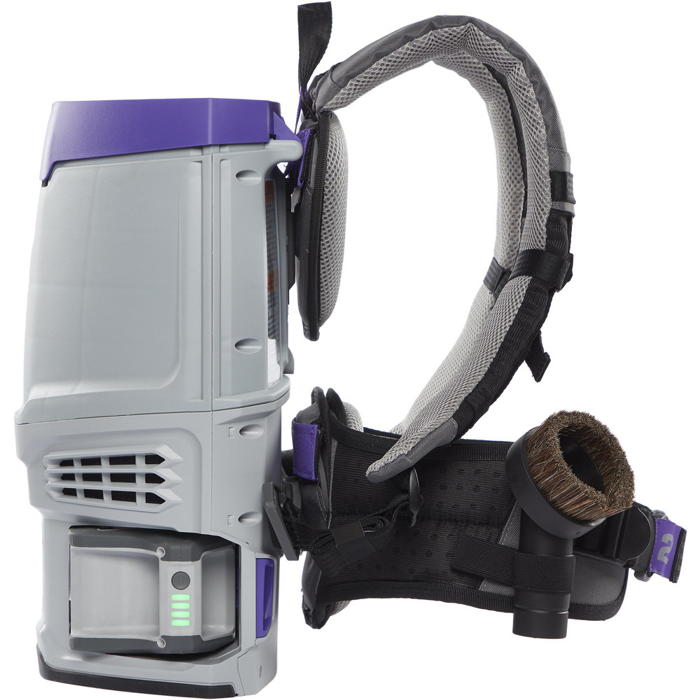 ProTeam Portable & Backpack Vacuum Cleaners: Battery, HEPA, Disposable Bag - 107778