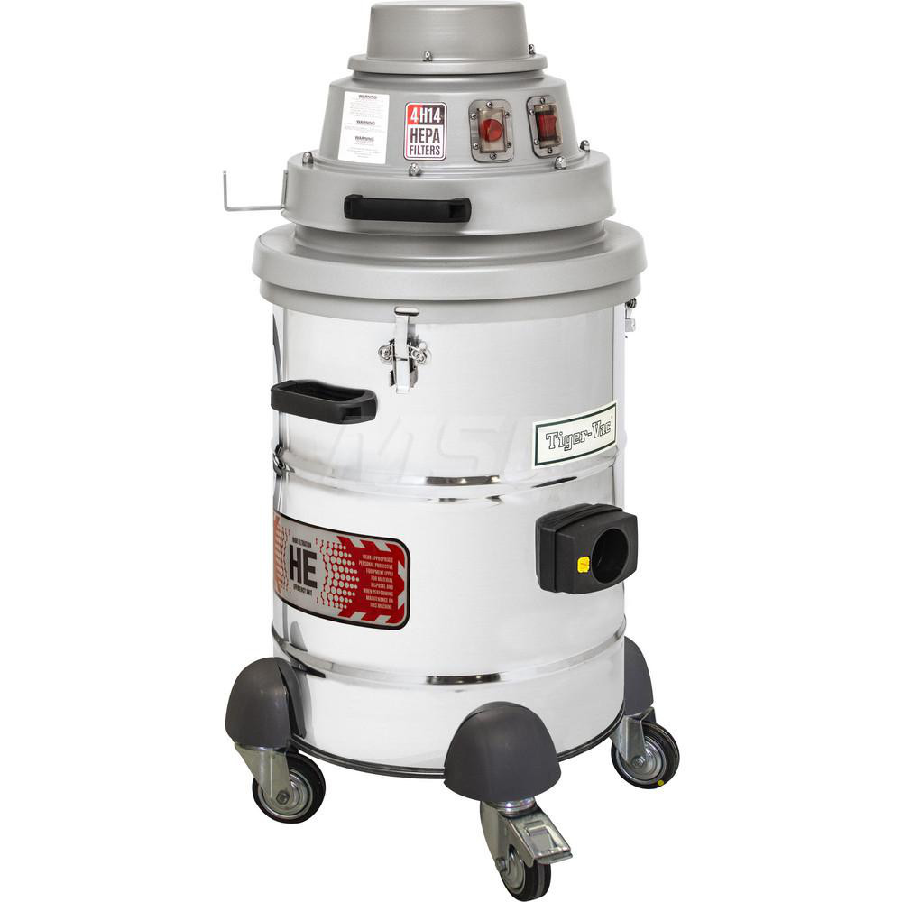 Tiger-Vac Explosion-Proof & HEPA Cleaner: Electric, HEPA Filter, 5 gal Capacity - 111805A