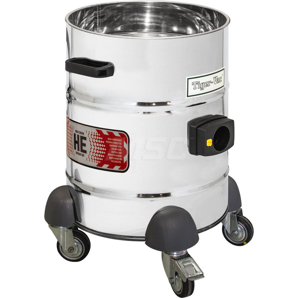 Tiger-Vac Explosion-Proof & HEPA Cleaner: Electric, HEPA Filter, 5 gal Capacity - 111805A