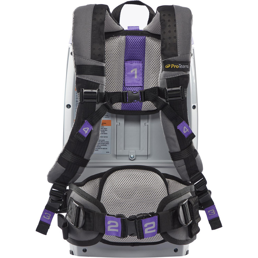 ProTeam Portable & Backpack Vacuum Cleaners: Battery, HEPA, Disposable Bag - 107784