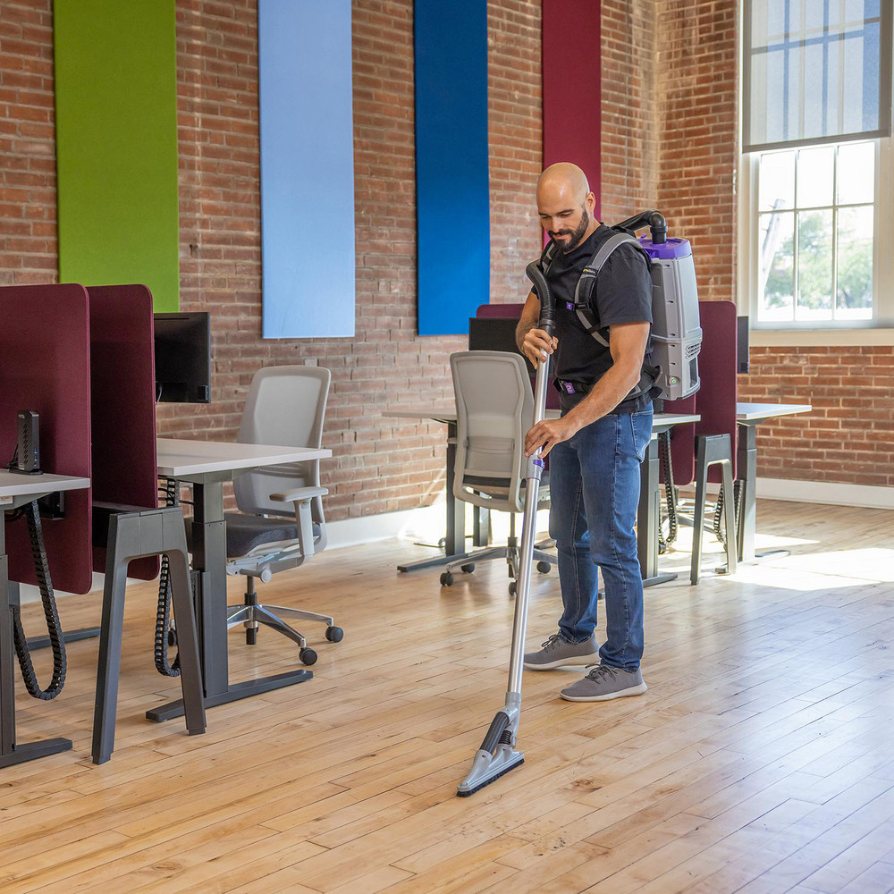 ProTeam Portable & Backpack Vacuum Cleaners: Battery, HEPA, Disposable Bag - 107784