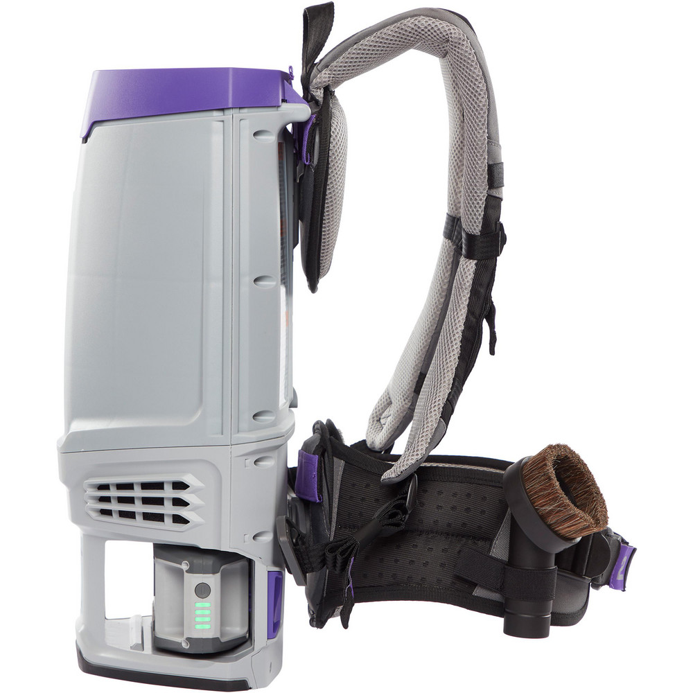 ProTeam Portable & Backpack Vacuum Cleaners: Battery, HEPA, Disposable Bag - 107784