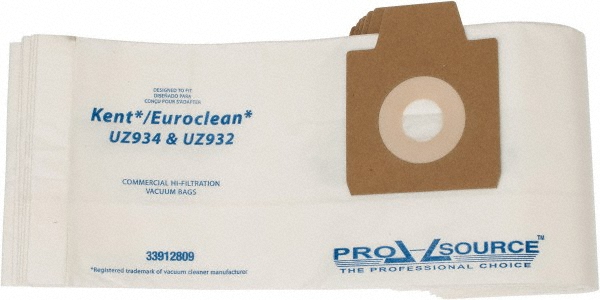 PRO-SOURCE Pack of 10 Meltblown Polypropylene & Paper Vacuum Bags - PAP688