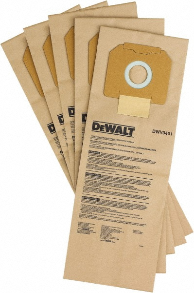 PRO-SOURCE Pack of 10 Meltblown Polypropylene & Paper Vacuum Bags - PAP692