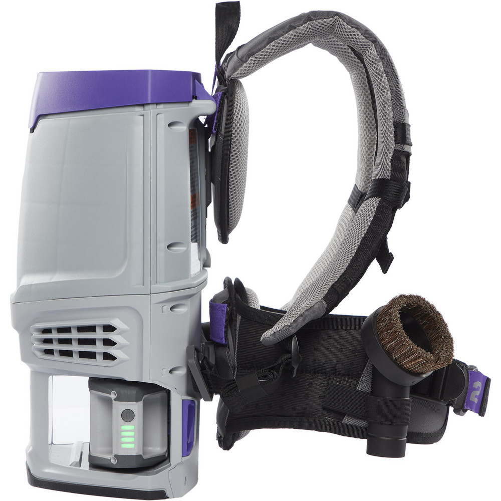 ProTeam Portable & Backpack Vacuum Cleaners: Battery, HEPA, Disposable Bag - 107776