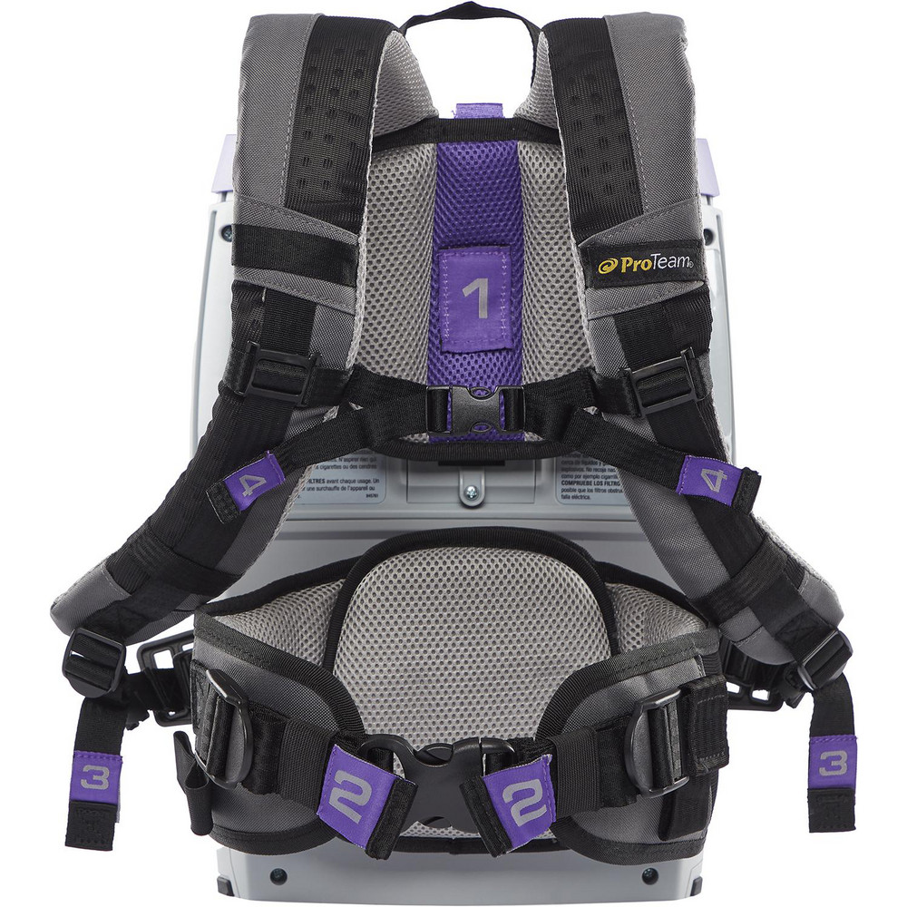 ProTeam Portable & Backpack Vacuum Cleaners: Battery, HEPA, Disposable Bag - 107776