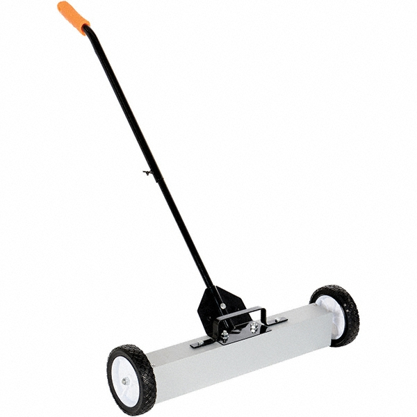 Made in USA 36" Long Push Magnetic Sweeper with Wheels - MKS1-36
