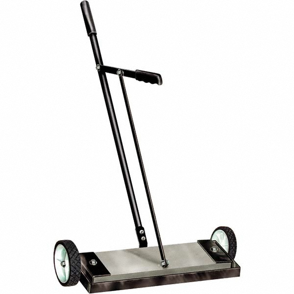 Made in USA 36" Long Push Magnetic Sweeper with Wheels - MKS1-36