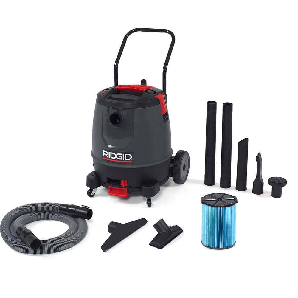 PRO-SOURCE Wet/Dry Vacuum: Electric, 12.0 gal, 10.0 Amp - PS-AT18501-12B