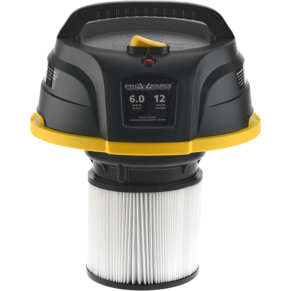 PRO-SOURCE Wet/Dry Vacuum: Electric, 12.0 gal, 10.0 Amp - PS-AT18501-12B