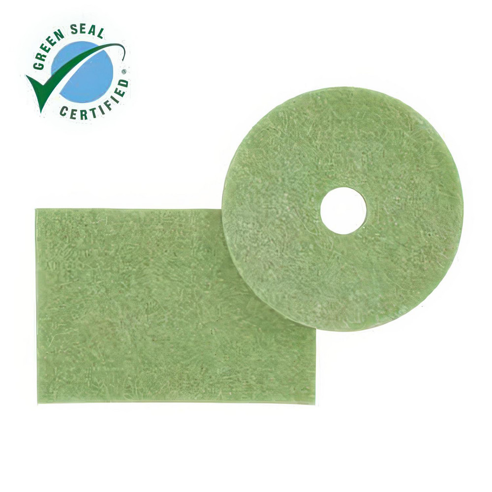 3M Floor Pads, Bonnets & Screens: Type: Niagara™ Green Scrubbing Pad 5400N; Product Type: Floor Pad; Material: Non-Woven Polyester, Non-Woven Nylon - 7010341267
