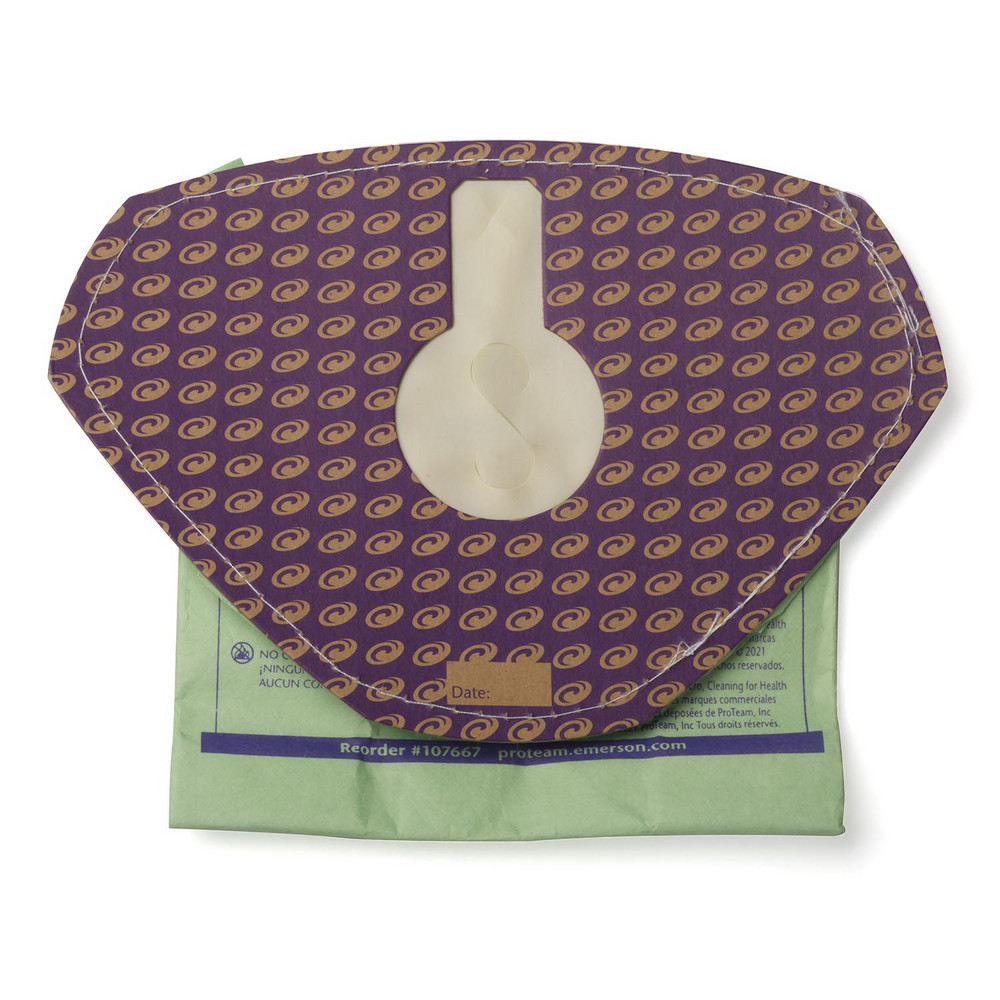 ProTeam Vacuum Cleaner Bags: Bag Type: Disposable Filter Bag; Pickup Type: Dry Pickup; Compatible Vacuum Type: Backpack Vacuum; Compatible Vacuum Capacity: 3 qt - 107667