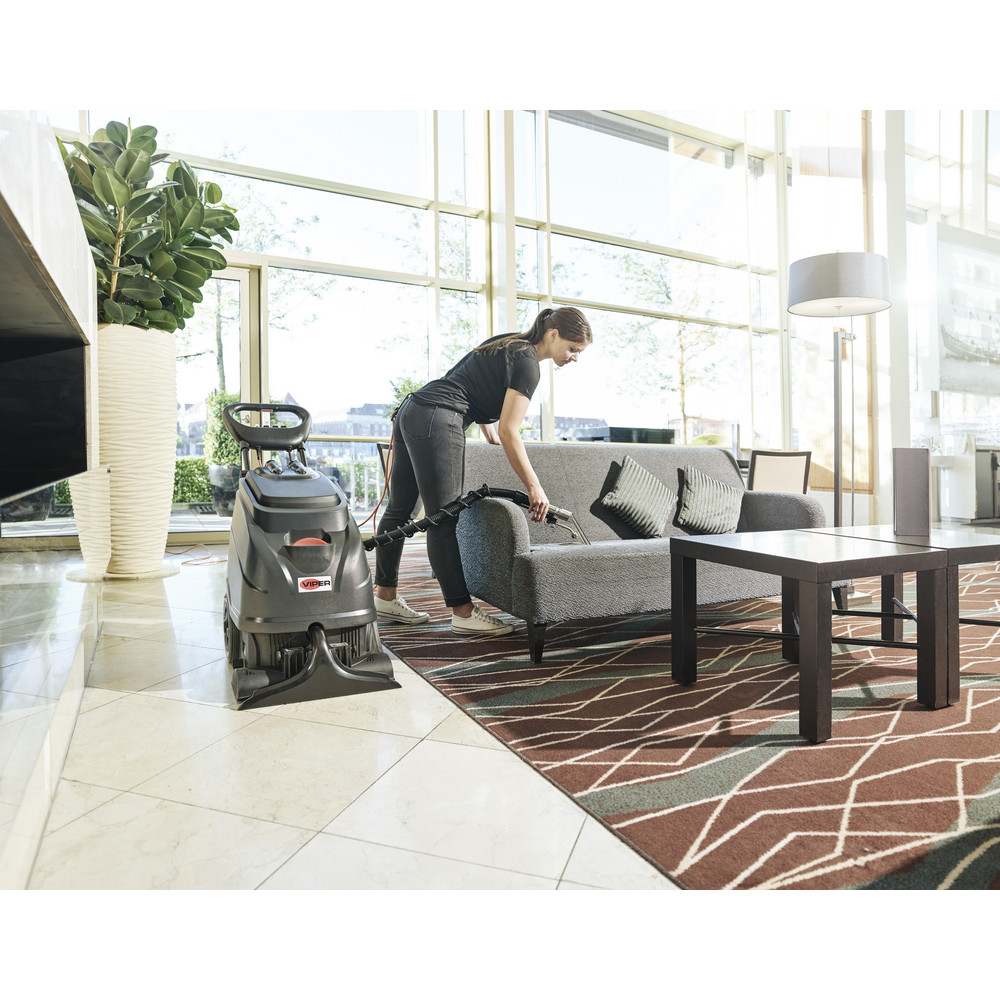 Nilfisk Carpet Cleaning Extractors: Walk Behind Carpet Extractor, 16 in, No - 50000545