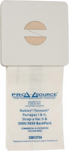 PRO-SOURCE Pack of 10 Meltblown Polypropylene & Paper Vacuum Bags - PAP696