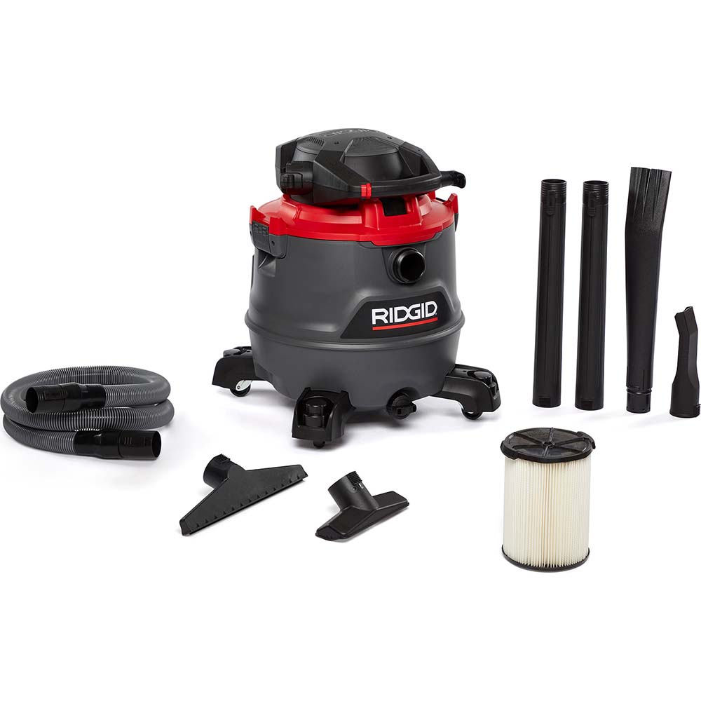 PRO-SOURCE Wet/Dry Vacuum: Electric, 12.0 gal, 10.0 Amp - PS-AT18199P