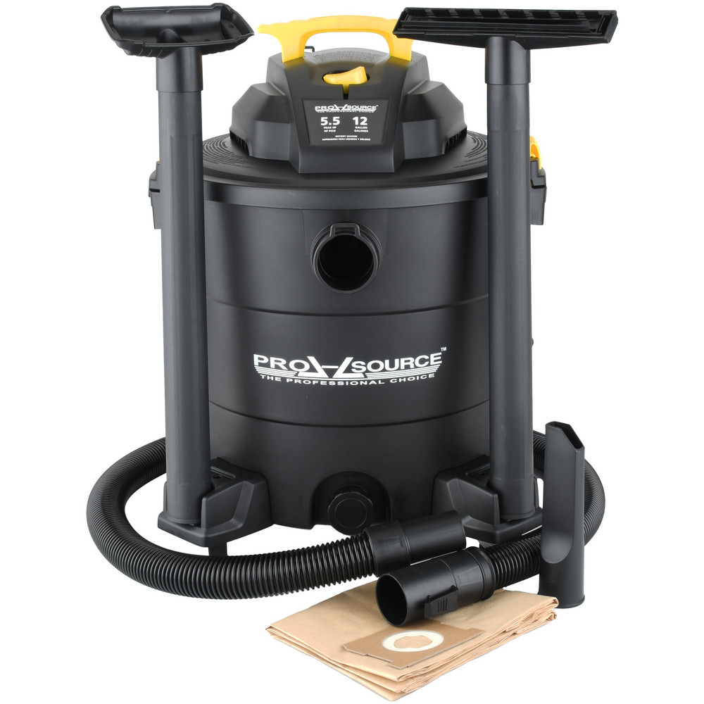 PRO-SOURCE Wet/Dry Vacuum: Electric, 12.0 gal, 10.0 Amp - PS-AT18199P