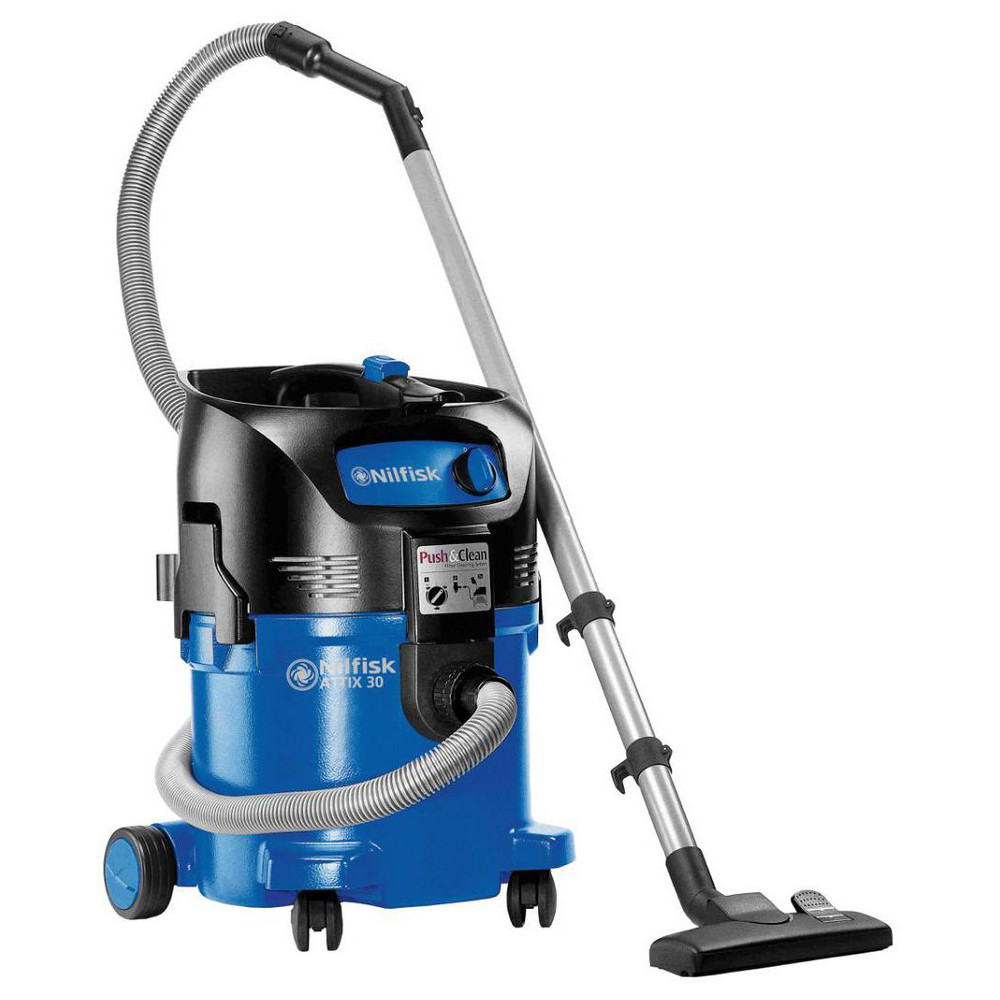 Nilfisk Wet/Dry Vacuum: Electric, 8.0 gal, 8.3 Amp - 302004229