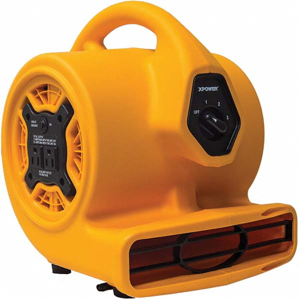 Value Collection Carpet & Floor Dryers: Application: Carpet & Floor Drying, Ventilation; Horsepower: 0.25; Airflow Direction: 360 Degree; Minimum Air Flow: 2500 CFM - 98784