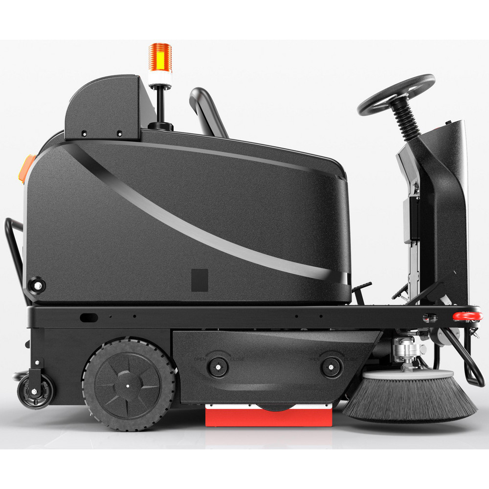 Nilfisk Floor & Carpet Sweepers: Sweeper, Triple Brush, 53, Battery - ROS1300-255