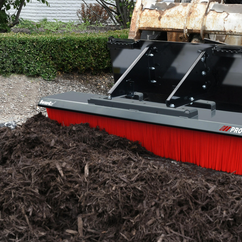 Sweepex SWEEPEX Broom: Heavy Duty, Outdoor, 72 in x 11 in, 11 Rows, Polypropylene - SMB-720