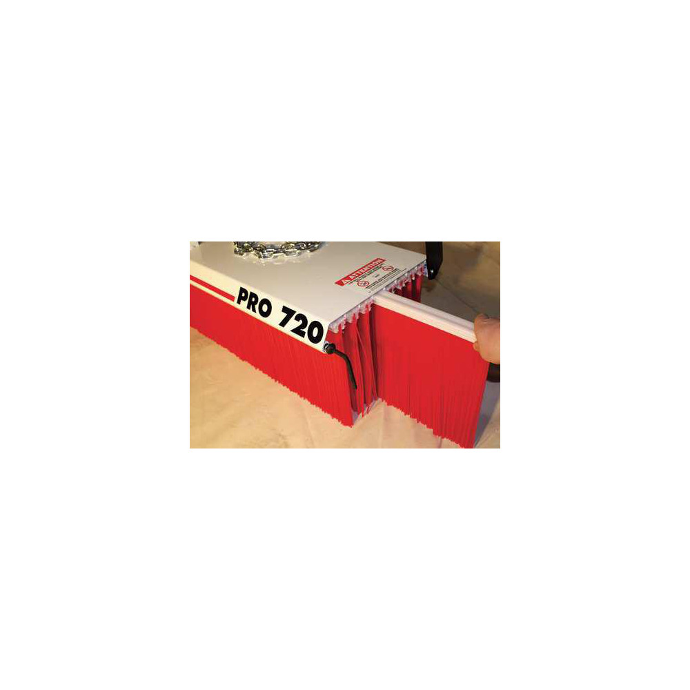Sweepex SWEEPEX Broom: Heavy Duty, Outdoor, 72 in x 11 in, 11 Rows, Polypropylene - SMB-720