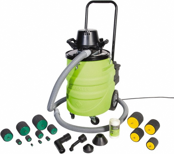 Greenlee Wet/Dry Vacuum: Electric, 12.0 gal, 11.8 Amp - 690-15
