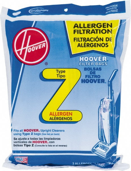 Hoover 3 Qty 1 Pack Allergen Filtration, Vacuum Cleaner Filter Bag - 4010100Z