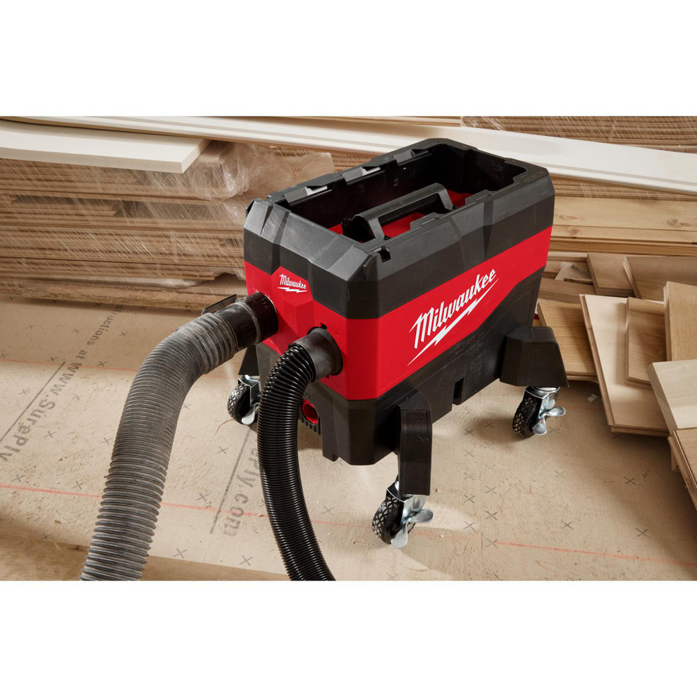 Milwaukee Tool Vacuum Cleaner Repair Parts: Part Type: Casters; Compatible Vacuum Type: Wet/Dry Vacuum; For Use With: PACKOUT Compact Debris Separator - 49-90-2201