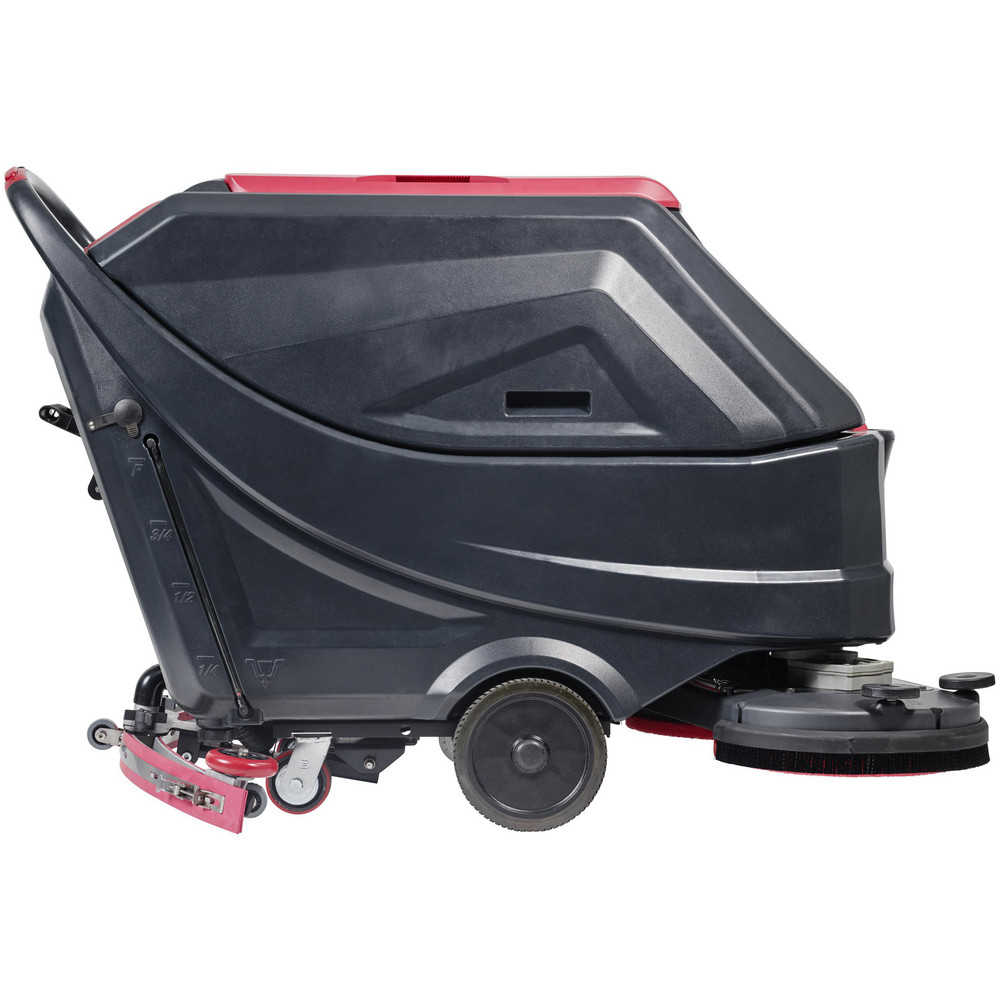 Nilfisk Floor Buffers, Polishers & Scrubbers: Product Type: Floor Scrubber; Power Source: Battery; Cleaning Width: 26 in - AS6690T-242