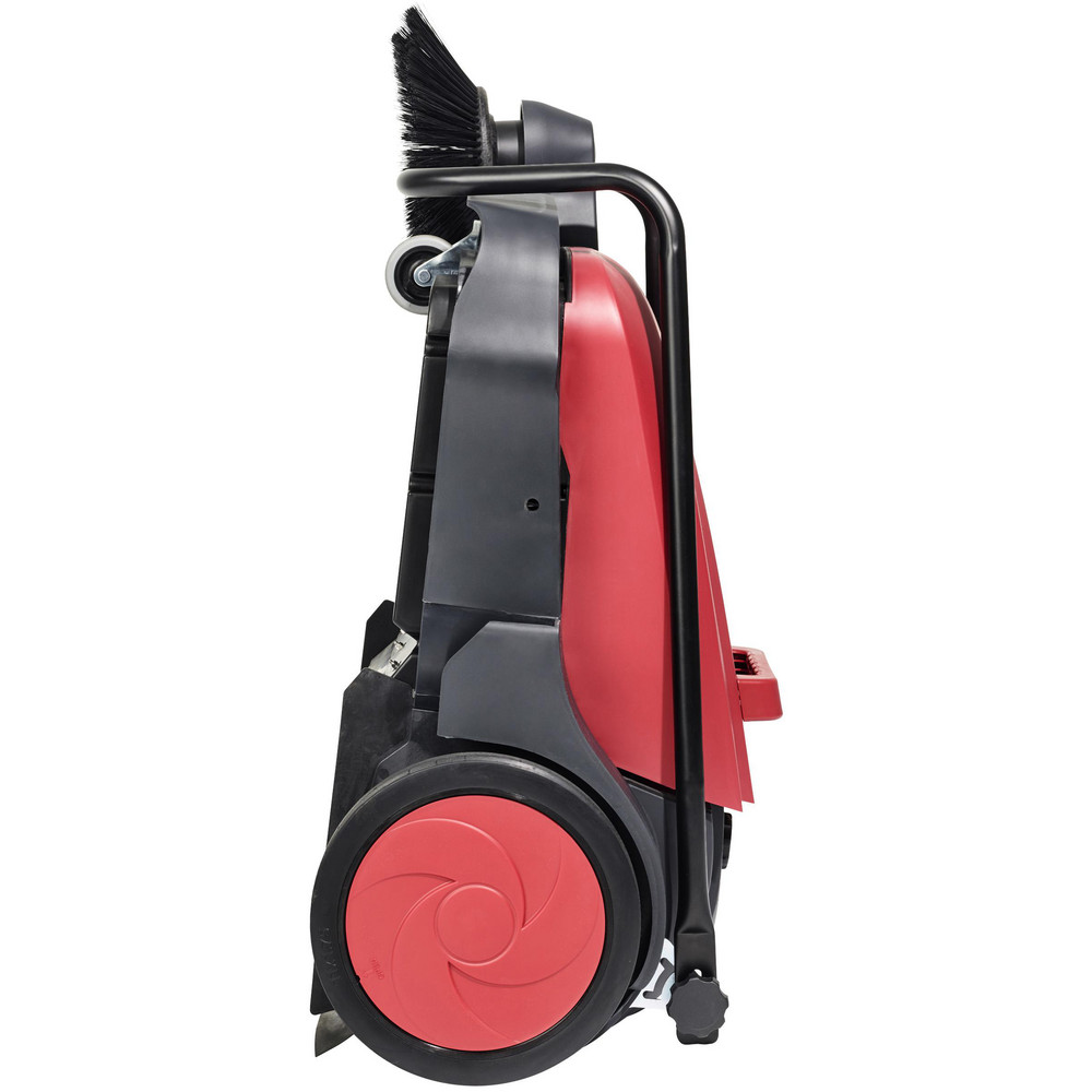 Nilfisk Floor & Carpet Sweepers: Walk-Behind Sweeper, Double Brush, 27.5, Manual - 50000504