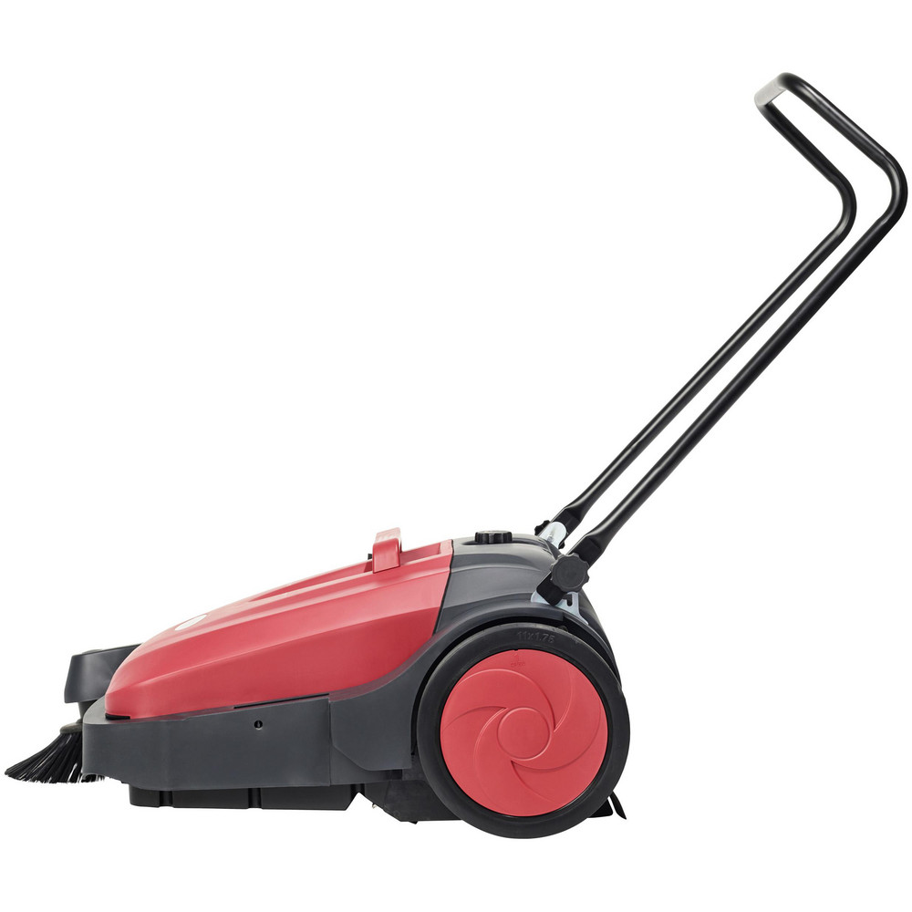 Nilfisk Floor & Carpet Sweepers: Walk-Behind Sweeper, Double Brush, 27.5, Manual - 50000504