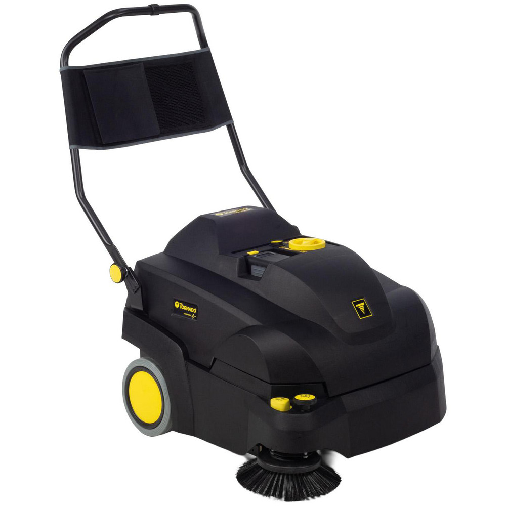 Nilfisk Floor & Carpet Sweepers: Walk-Behind Sweeper, Double Brush, 27.5, Manual - 50000504