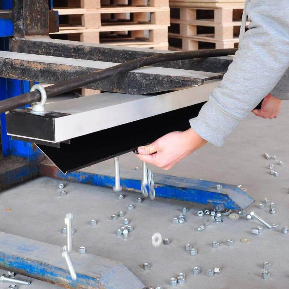 Shields Magnetics 96" Long Fork Lift Magnetic Sweeper - 96 FMS