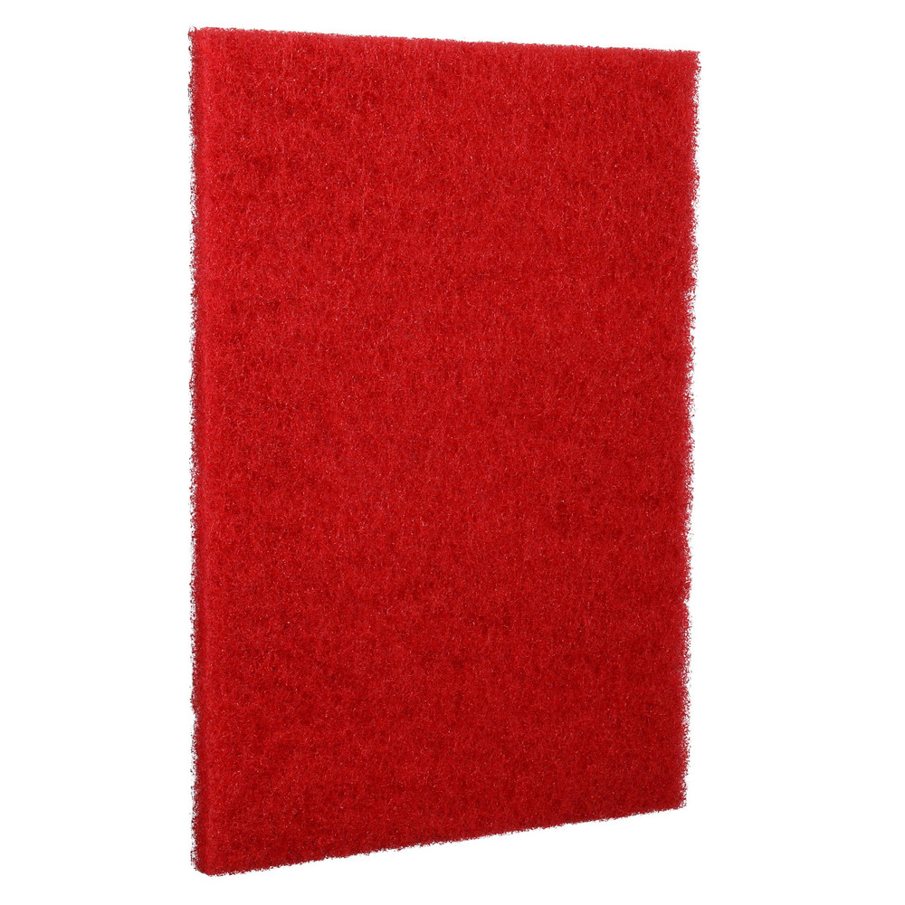 3M Floor Pads, Bonnets & Screens: Type: Niagara™ Red Buffing Pad 5100N; Product Type: Floor Pad; Material: Non-Woven Polyester, Non-Woven Nylon - 7010341097