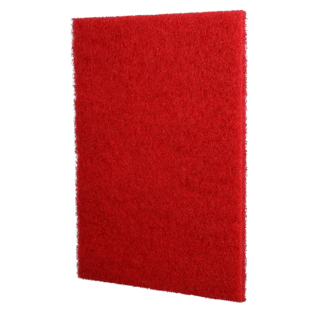 3M Floor Pads, Bonnets & Screens: Type: Niagara™ Red Buffing Pad 5100N; Product Type: Floor Pad; Material: Non-Woven Polyester, Non-Woven Nylon - 7010341097