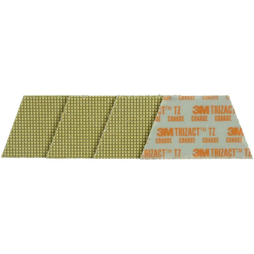 3M 3M™ Trizact™ Diamond TZ Abrasive Pads, Blue, 4 Pads/Carton, 4 Cartons/Case - 7100135857