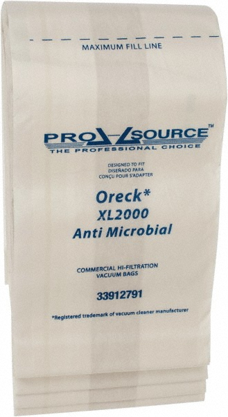PRO-SOURCE Pack of 25 Meltblown Polypropylene & Paper Vacuum Bags - PAP690