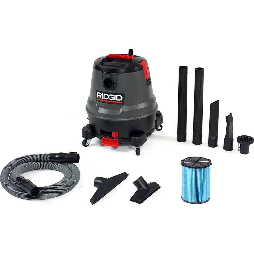 Ridgid Wet/Dry Vacuum: Electric, 12.0 gal - 50333