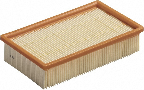 Nilfisk Vacuum Cleaner Cartridge Filter: Dry & Wet Pickup, HEPA Filter - 107402902