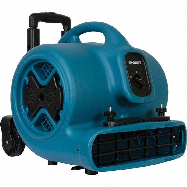 XPower Manufacturing Carpet & Floor Dryers: Application: Drying tight spaces such as crawl spaces, under counters, inside cabinets, bathrooms, auto interiors; Horsepower: 1/4; Airflow Direction: Horizontal; Minimum Air Flow: 925 CFM - P-230AT-GREEN
