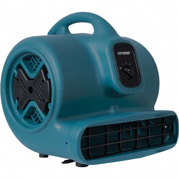 XPower Manufacturing Carpet & Floor Dryers: Application: Drying tight spaces such as crawl spaces, under counters, inside cabinets, bathrooms, auto interiors; Horsepower: 1/4; Airflow Direction: Horizontal; Minimum Air Flow: 925 CFM - P-230AT-GREEN