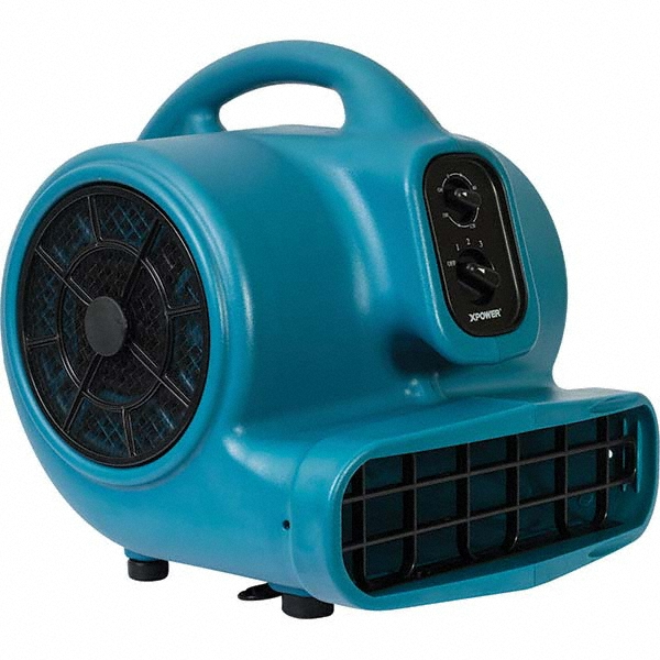 XPower Manufacturing Carpet & Floor Dryers: Application: Drying tight spaces such as crawl spaces, under counters, inside cabinets, bathrooms, auto interiors; Horsepower: 1/4; Airflow Direction: Horizontal; Minimum Air Flow: 925 CFM - P-230AT-GREEN