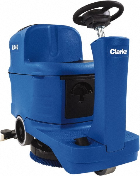 Clarke MA10 Upright Floor Scrubber, 12" Cleaning Path, Cord Electric - 107408160