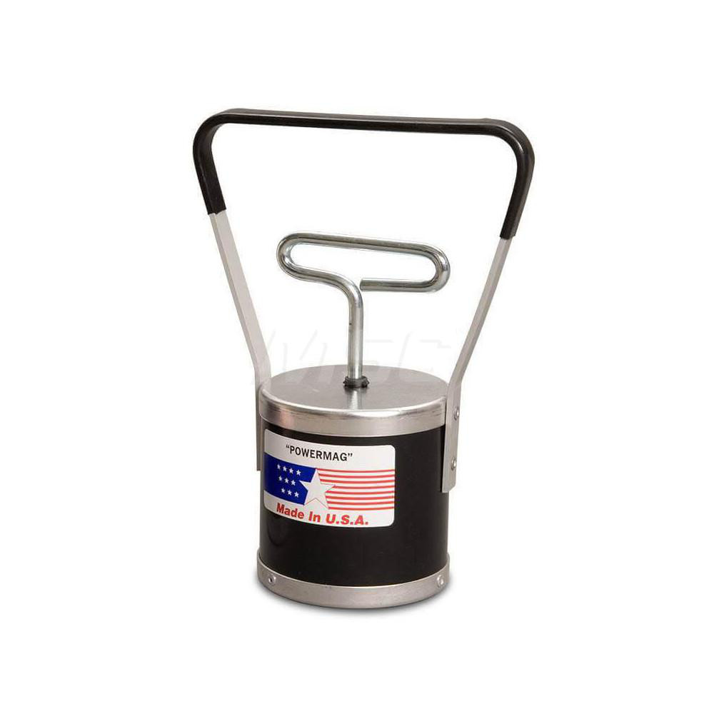 Shields Magnetics Hand Held 3.5"Dia. Retrieving Magnet w/ 36" Long Handle - PM-DELUXE